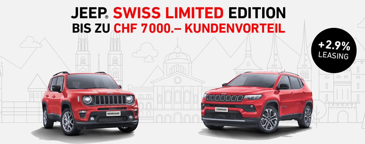 Jeep Swiss Limited edition